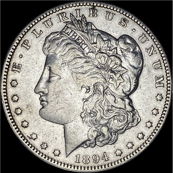 1894-S Silver Morgan Dollar CLOSELY UNCIRCULATED