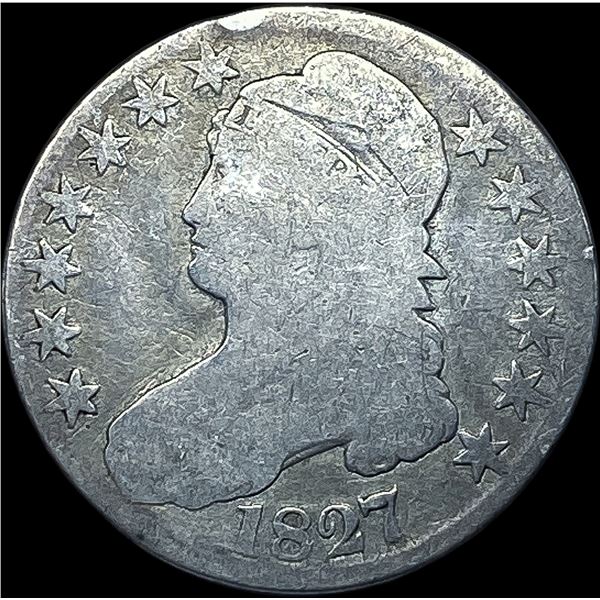 1827 Capped Bust Half Dollar NICELY CIRCULATED