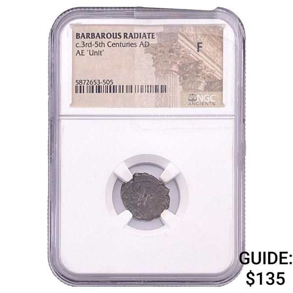 Barbarous Radiate c.3rd-5th Centuries AD AE 'Unit' NGC F