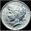 Image 1 : 1921 Silver Peace Dollar CLOSELY UNCIRCULATED