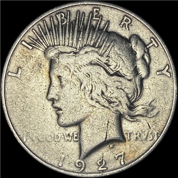 1927-D Silver Peace Dollar CLOSELY UNCIRCULATED