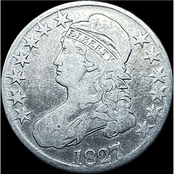 1827 Capped Bust Half Dollar NICELY CIRCULATED