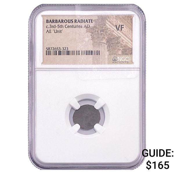 Barbarous Radiate c.3rd-5th Centuries AD AE 'Unit' NGC VF