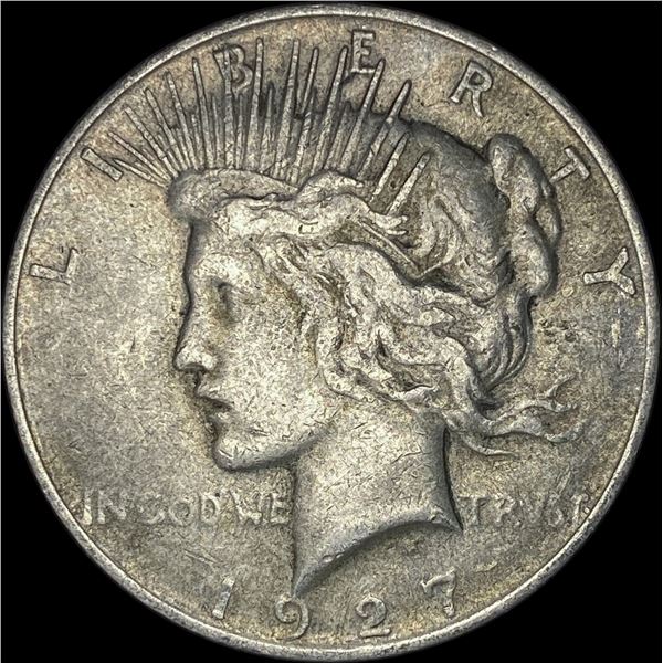 1927-D Silver Peace Dollar CLOSELY UNCIRCULATED