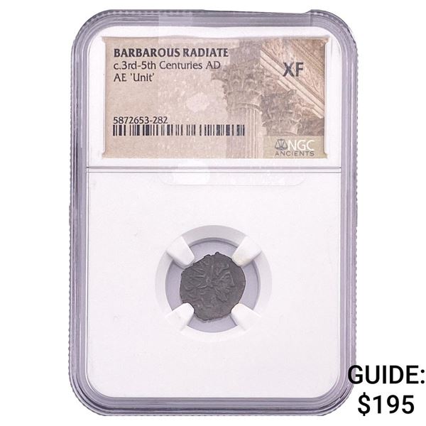 Barbarous Radiate c.3rd-5th Centuries AD AE 'Unit' NGC XF