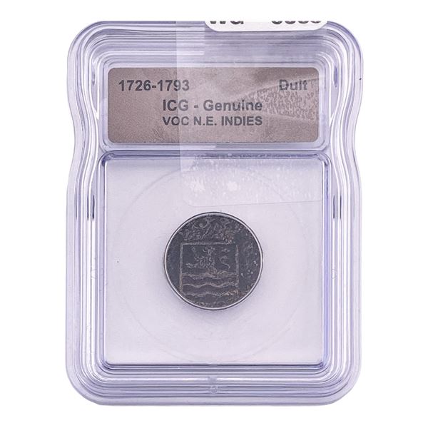 1726-1793 VOV N.E. INDIES Duit ICG Genuine