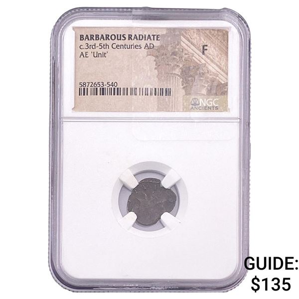Barbarous Radiate c.3rd-5th Centuries AD AE 'Unit' NGC F