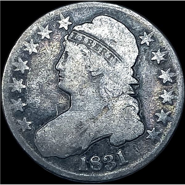 1831 Capped Bust Half Dollar NICELY CIRCULATED