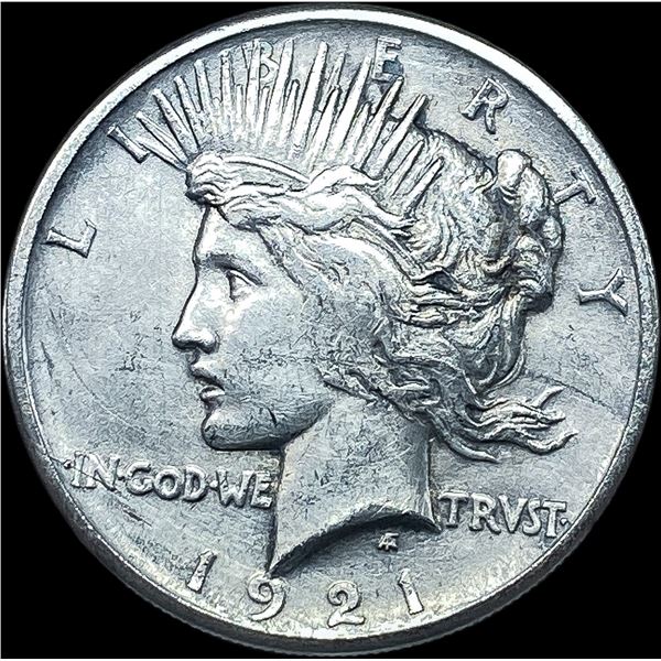 1921 Silver Peace Dollar CLOSELY UNCIRCULATED