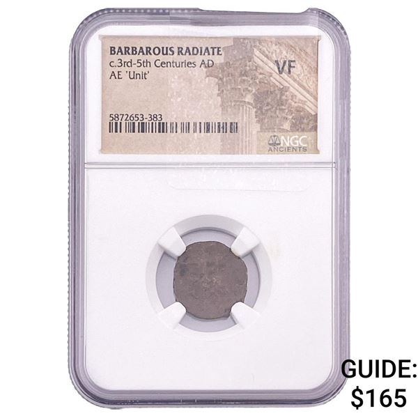 Barbarous Radiate c.3rd-5th Centuries AD AE 'Unit' NGC VF