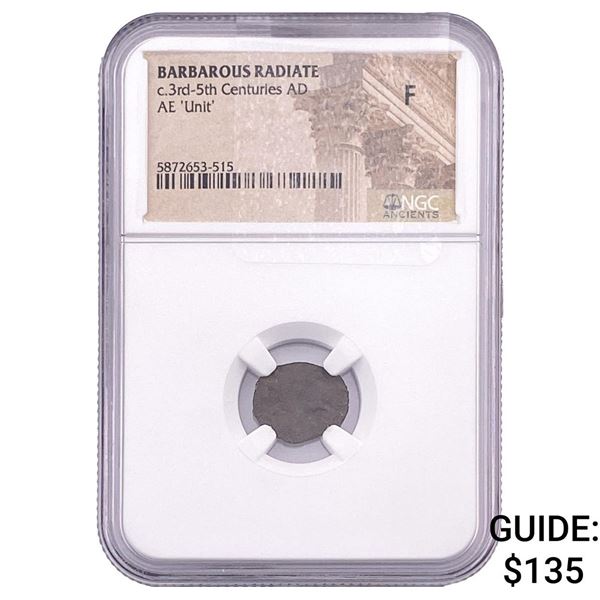 Barbarous Radiate c.3rd-5th Centuries AD AE 'Unit' NGC F