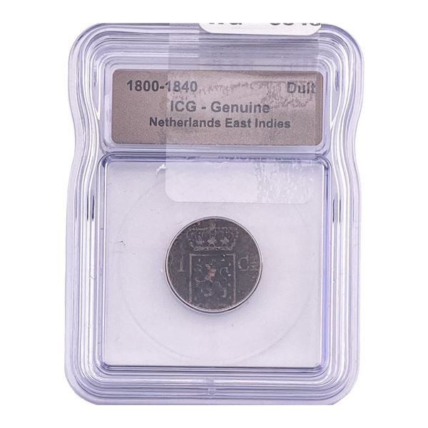 1800-1840 Netherlands East Indies ICG Genuine