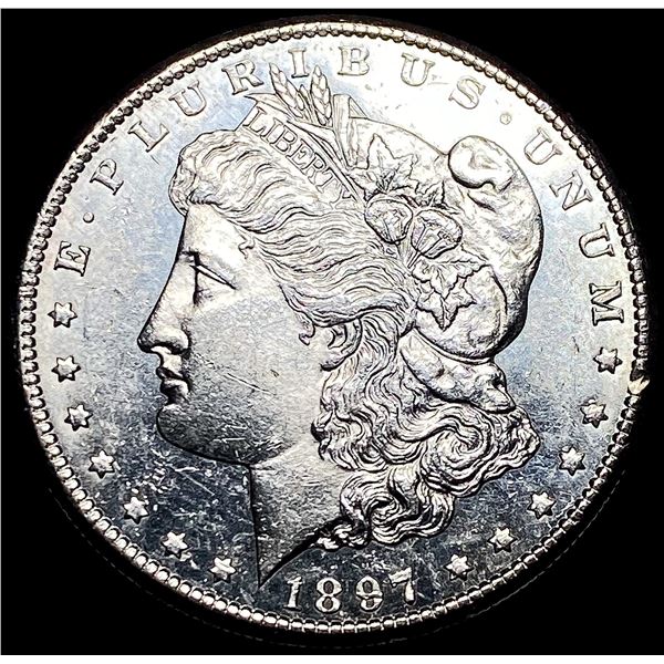 1897-S Silver Morgan Dollar CLOSELY  UNCIRCULATED