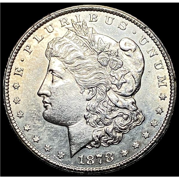 1878-CC Silver Morgan Dollar CHOICE AU
