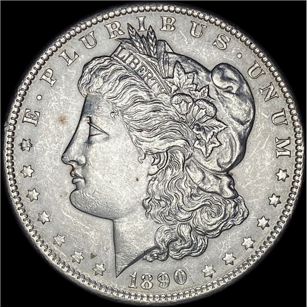 1890-S Silver Morgan Dollar CLOSELY UNCIRCULATED