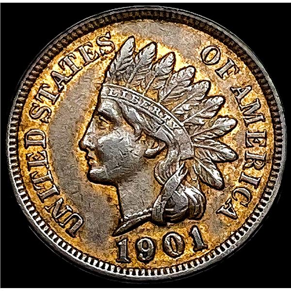 1901 Indian Head Cent CLOSELY UNCIRCULATED