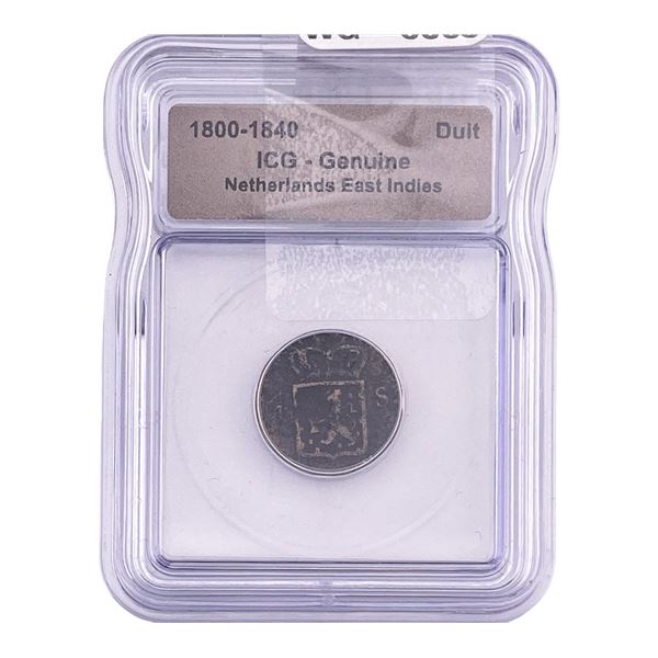 1800-1840 Netherlands East Indies ICG Genuine