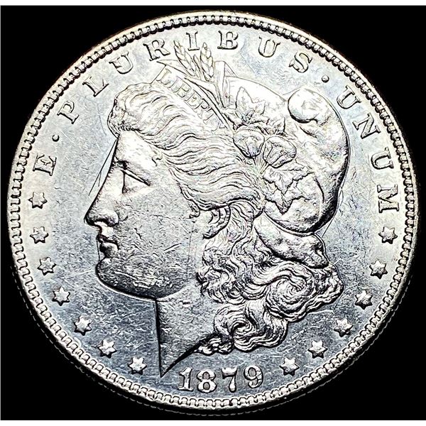 1879-S REV 78 Silver Morgan Dollar CLOSELY  UNCIRCULATED