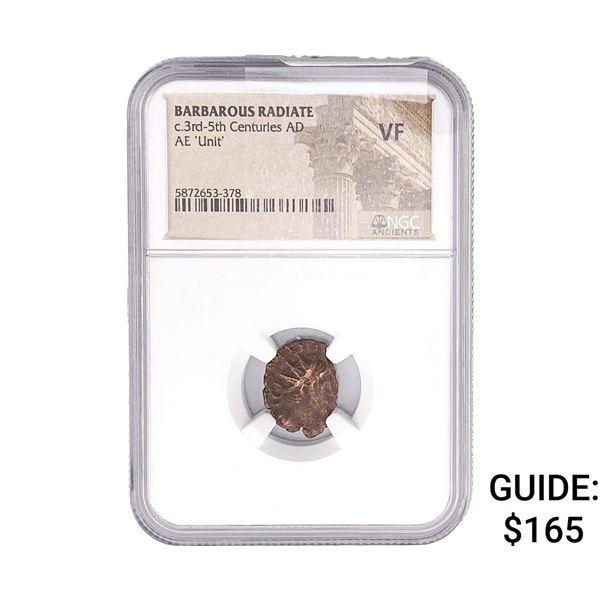 Barbarous Radiate c.3rd-5th Centuries AD AE 'Unit' NGC VF
