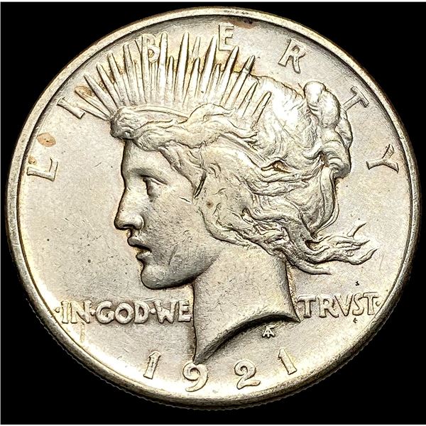 1921 Silver Peace Dollar CLOSELY UNCIRCULATED