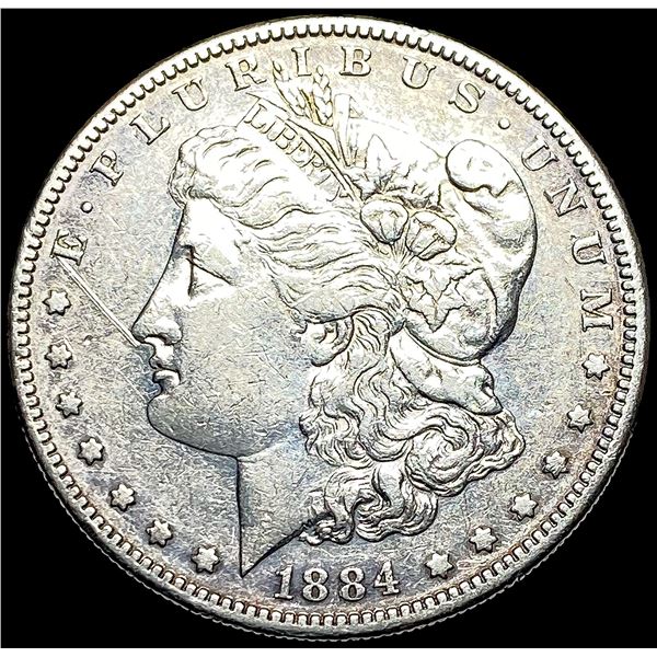 1884-S Silver Morgan Dollar NEARLY  UNCIRCULATED