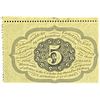 Image 2 : 1862 5C Postage 1st Issue Fractional Currency Note 6