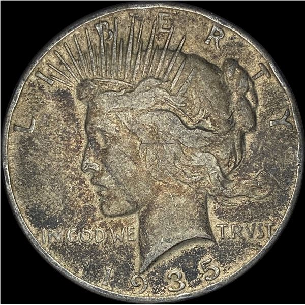 1935 Peace Silver Dollar ABOUT UNCIRCULATED