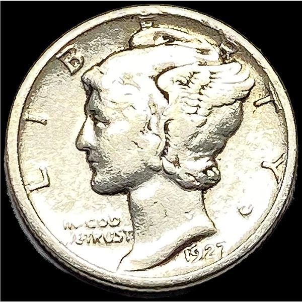 1927-D Mercury Dime LIGHTLY CIRCULATED