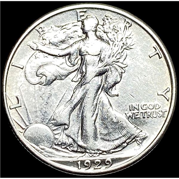 1929-D Walking Liberty Half Dollar CLOSELY  UNCIRCULATED