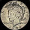 Image 1 : 1934 Peace Silver Dollar ABOUT UNCIRCULATED