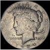 Image 1 : 1934 Peace Silver Dollar ABOUT UNCIRCULATED