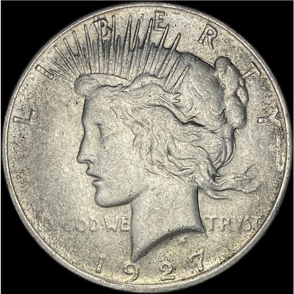 1927 Peace Silver Dollar ABOUT UNCIRCULATED