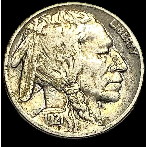 1921 Buffalo Nickel LIGHTLY CIRCULATED