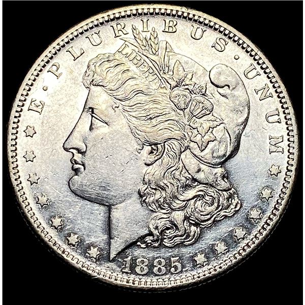 1885-S Silver Morgan Dollar CHOICE AU