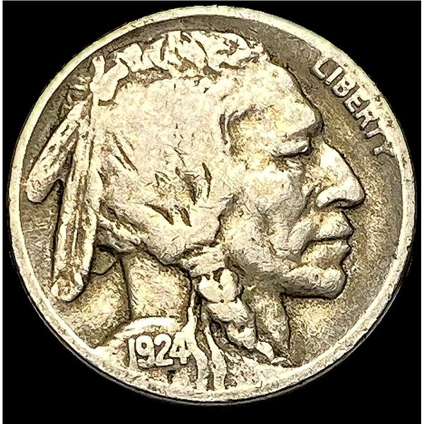 1924-D Buffalo Nickel LIGHTLY CIRCULATED
