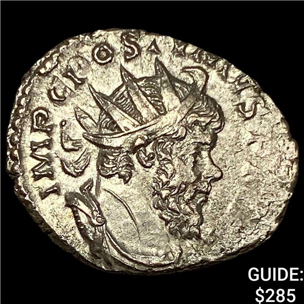 Roman Postumus 260-269 AD Silver Dbl Denararius CHOICE AU