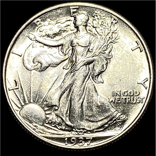 1937 Walking Liberty Half Dollar UNCIRCULATED