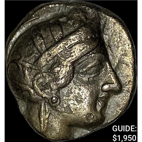 [440-404] BC Attica Athens Silver Owl Tetradrachm NEARLY UNCIRCULATED