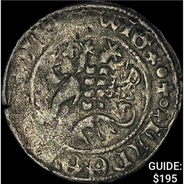 [1413-1458] Hesse Ludwig I Silver Schockgroschen CLOSELY UNCIRCULATED