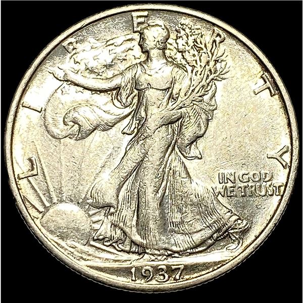 1937-S Walking Liberty Half Dollar CLOSELY  UNCIRCULATED