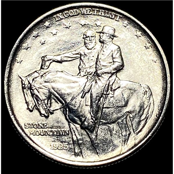 1925 Stone Mountain Half Dollar CHOICE BU