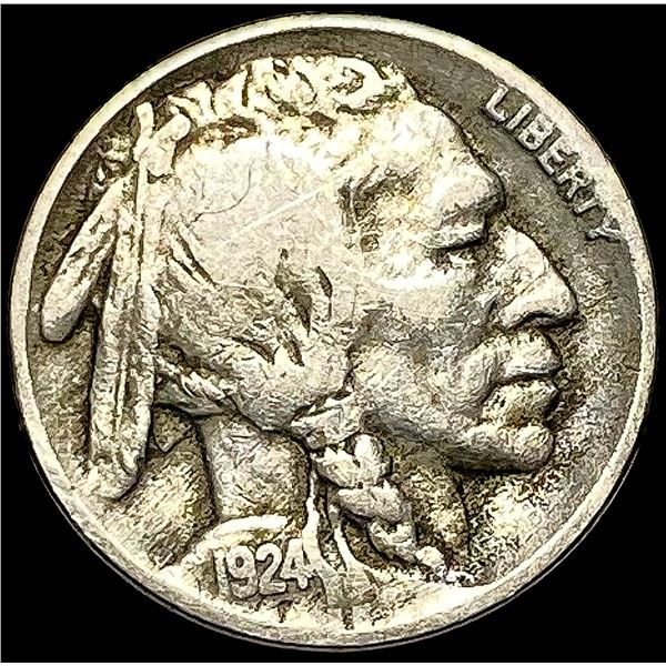 1924-D Buffalo Nickel LIGHTLY CIRCULATED