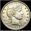 Image 1 : 1892 Silver Barber Quarter UNCIRCULATED