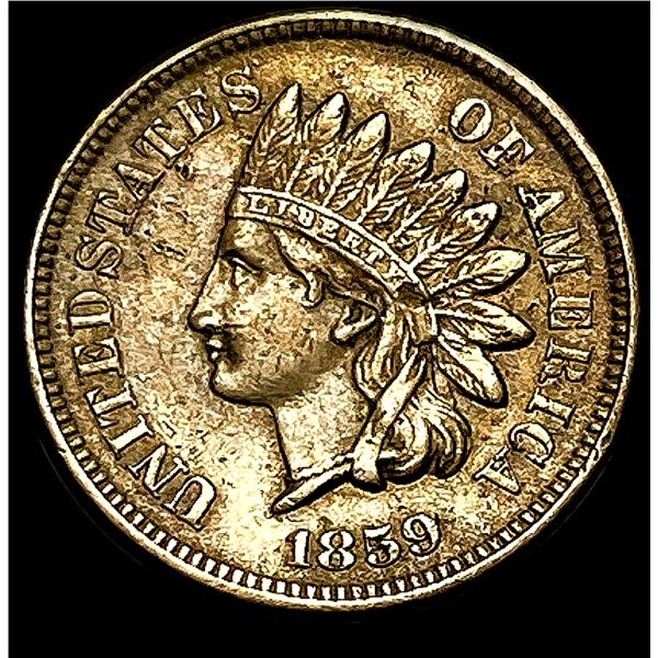 1859 Indian Head Cent CLOSELY UNCIRCULATED