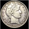 Image 1 : 1902 Silver Barber Half Dollar NEARLY  UNCIRCULATED