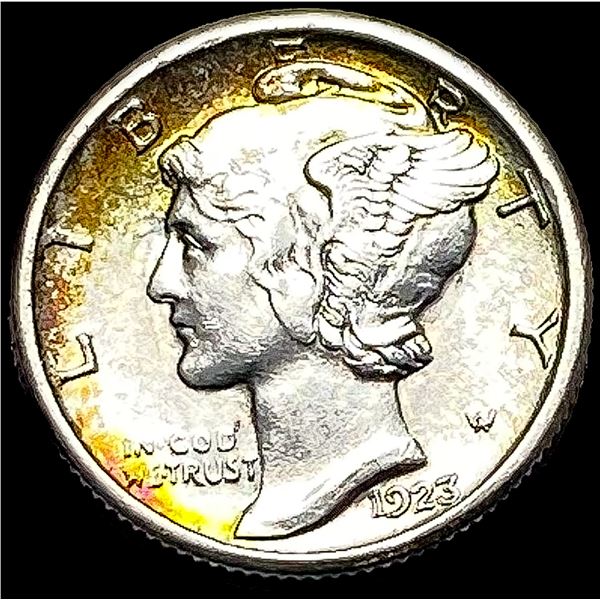 1923-S Silver Mercury Dime CLOSELY  UNCIRCULATED