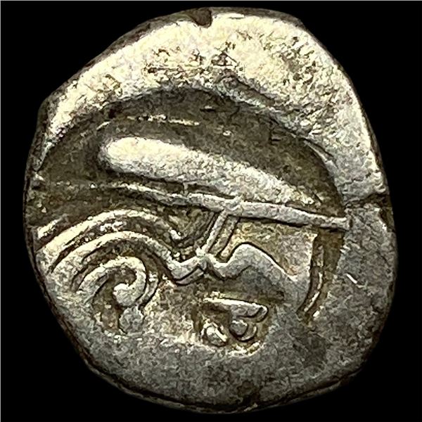 India 278-295 AD Western Satraps Silver Drachm NEARLY UNCIRCULATED