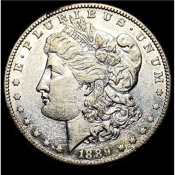 1889-S Silver Morgan Dollar CLOSELY  UNCIRCULATED