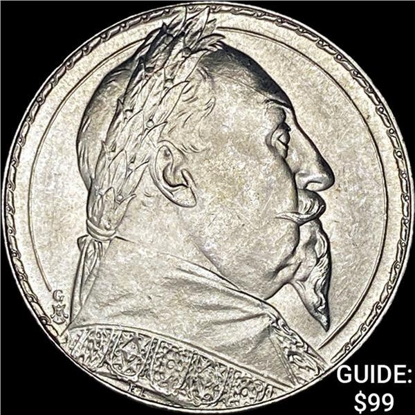 1932 Sweden Gustaf II Silver 2 Kronor UNCIRCULATED