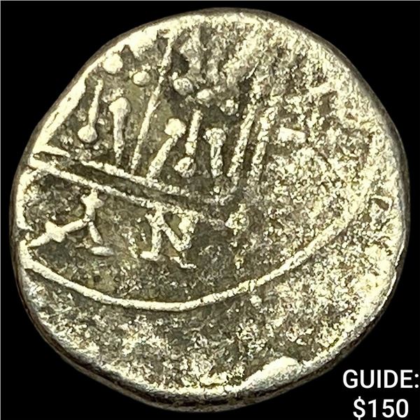 260-167/98 BC Illyria Silver Drachm NEARLY UNCIRCULATED